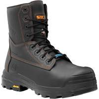 Bottes de travail Metpro Flex avec protecteur m&eacute;tatarsien, Cuir, Taille 4, Imperm&eacute;able Cantin et fils