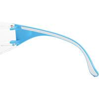 Adapt Lite Blue/White Safety Glasses, Clear Lens, Anti-Fog/Anti-Scratch, ANSI Z87+/Meets/Exceeds CSA Z94.3 Cantin et fils