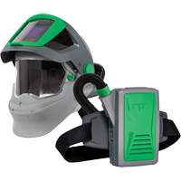 Respirateur de soudage Z4 avec joint de menton FR et APR motoris&eacute; PX5, Respirateur &agrave; masque/Masque de soudage Cantin et fils