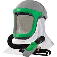 Respirateur Z-Link avec cape &agrave; l'&eacute;paule Tychem 4000 & C40, Respirateur &agrave; masque/Masque de soudage Cantin et fils
