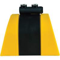 Syst&egrave;me de barri&egrave;re de s&eacute;curit&eacute; HAZLOK, Plastique, Fixation magn&eacute;tique, 30', Ruban Noir et jaune Cantin et fils