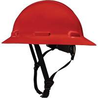 Casque de s&eacute;curit&eacute; &agrave; bordure compl&egrave;te LIDGUARD avec mentonni&egrave;re, R&eacute;pond aux normes CSA type 1, Suspension Rochet, Ventil&eacute; Cantin et fils