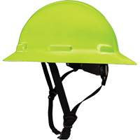 Casque de s&eacute;curit&eacute; &agrave; bordure compl&egrave;te LIDGUARD avec mentonni&egrave;re, R&eacute;pond aux normes CSA type 1, Suspension Rochet, Ventil&eacute; Cantin et fils
