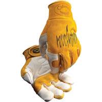 Caiman&reg; Premium TIG/MIG Welder's Gloves with Hook & Loop Closure, Split Cowhide, Size Medium Cantin et fils