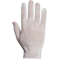 Gants d'inspection Superior ML40, Poly/coton, Poignet &agrave; ourlet, Taille unique Cantin et fils