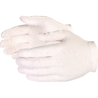 Gant d'inspection pour femmes, Poly/coton, Poignet &agrave; ourlet, Dames Cantin et fils
