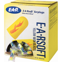 E-A-Rsoft Yellow Neon Blasts Earplugs, Bulk - Polybag Cantin et fils