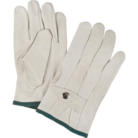 Standard-Duty Ropers Gloves, Medium, Grain Cowhide Palm Cantin et fils