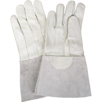 TIG Welding Gloves, Grain Sheepskin, Size Medium Cantin et fils