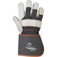 Gants dajusteur Endura, Taille unique, Paume en Cuir fleur de vache, Doublure en Coton Cantin et fils