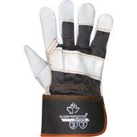 Gants antisudation Endura, T-Grand, Paume en Cuir fleur de vache, Doublure en Coton Cantin et fils