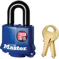 Weather-Resistant Padlock, Keyed Different, Laminated Steel, 1-9/16" Width Cantin et fils