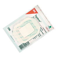 Pansement transparent Tegaderm avec tampon absorbant, Rectangulaire/carr&eacute;e, 4", Plastique, St&eacute;rile Cantin et fils