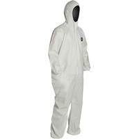 ProShield&reg; 60 Coveralls, Small, White, Microporous Cantin et fils