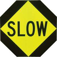 Double-Sided "Stop/Slow" Traffic Control Sign Cantin et fils