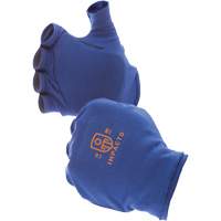 Anti-Impact Fingerless Left-Hand Glove Liner, 6/X-Small, Synthetic Palm, Slip-On Cuff Cantin et fils