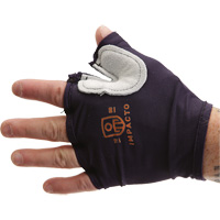 Gant sans doigts Tool Grip avec pi&egrave;ce de sangle, gauche, Taille T-petit, Paume Su&egrave;de Cantin et fils