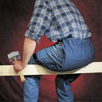 Protecteur de fessier en denim &eacute;pais Cantin et fils