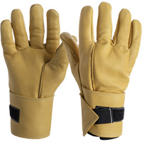 Gants antivibrations Air Glove, Taille T-petit, Paume Cuir fleur Cantin et fils