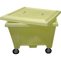 Bacs de manutention extra-grands avec roues de 4", 223 gal. US Capacit&eacute; Cantin et fils