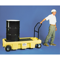 Chariots Poly-Spillcart ATC, 66,5" lo x 29" la x 46,9" h, Cap. de d&eacute;versement 57 gal. US Cantin et fils