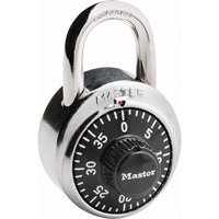 Padlock, Combination, Hardened Steel, 1-7/8" Width Cantin et fils