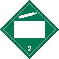 Plaque-&eacute;tiquette TMD gaz non toxique, Plastique Cantin et fils