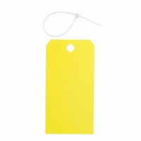 Blank Accident Prevention Tags, Metal, 3" W x 5-3/4" H Cantin et fils