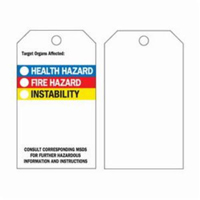 &eacute;tiquettes auto-plastifiantes du droit &agrave; l'information, Polyester, 3" la x 5-3/4" h, Anglais Cantin et fils