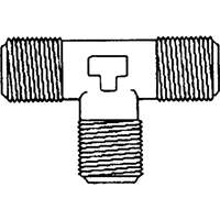 Raccords en T m&acirc;les, Laiton, 1/8" Cantin et fils