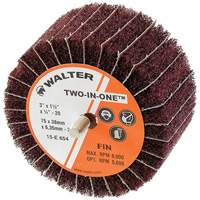 Meule &agrave; lamelles abrasives Two-In-One Cantin et fils