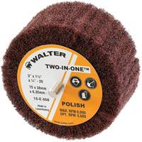 Meule &agrave; lamelles abrasives Two-In-One Cantin et fils