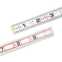 Red End&reg; Engineer's Scale Rule, 6' L, Wood, 1/16" Graduations Cantin et fils