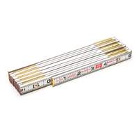 Red End&reg; Masonry Rule, 6' L, Wood, 1/16" Graduations Cantin et fils