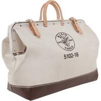Heavy-Duty 18" Tool Bag, Canvas, 1 Pockets, Beige Cantin et fils