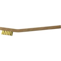 Petites brosses de nettoyage , Laiton, 3 x 7 rangs de fils, Longueur 7-3/4" Cantin et fils