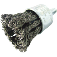 Brosses mont&eacute;es &agrave; fils nou&eacute;s, 1" dia., dia. Des fils 0,020", Tige 1/4" Cantin et fils