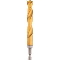 Foret Shockwave, 1/2", Titane, Cannelure 3-21/64, Pointe de 135° Cantin et fils