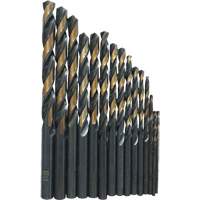 Jobber Length Drill Bit Set, 29 Pieces, High Speed Steel Cantin et fils