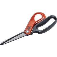 Heavy-Duty Titanium Coated Tradesman Shears, 10", Rings Handle Cantin et fils