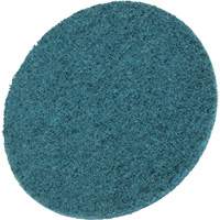 Disque de conditionnement de surface Scotch-Brite, 4-1/2" dia., Grain Tr&egrave;s fin, Oxyde d'aluminium Cantin et fils