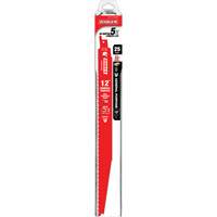 Lame de scie alternative tout usage, Bim&eacute;tal, 8-14 Dents par pouce, 12" lo x 1" la Cantin et fils