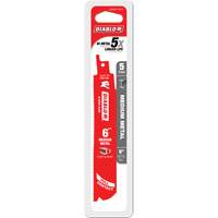 Lame de scie alternative de s&eacute;rie moyenne pour le m&eacute;tal, Bim&eacute;tal, 14-18 Dents par pouce, 6" lo x 1" la Cantin et fils