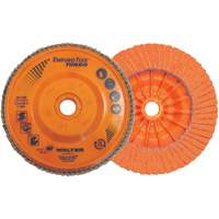 Disque &agrave; lamelles Enduro-Flex Turbo, 4-1/2" x 5/8"-11, Grain 36/60 Cantin et fils
