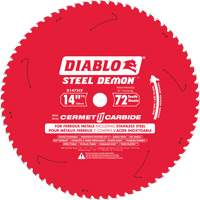 Lame de scie circulaire Cermet II Steel Demon, 14", 72 dents, Pour M&eacute;tal Cantin et fils