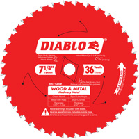Lame de scie Cermet II Steel Demon, 7-1/4", 36 dents, Pour M&eacute;tal Cantin et fils