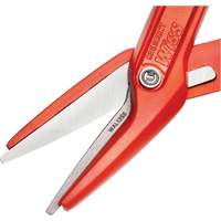 13" Serrated Aluminum Tinner Snip with Dipped Handle, 3" Cut Length, Straight Cut Cantin et fils