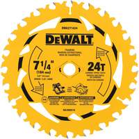 Circular Saw Blade, 7-1/4", 24 Teeth, Wood Use Cantin et fils