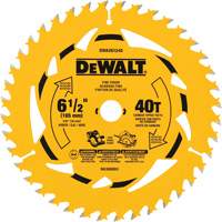 Framing Circular Saw Blade, 6-1/2", 40 Teeth, Wood Use Cantin et fils