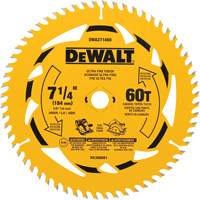 Circular Saw Blade, 7-1/4", 60 Teeth, Wood Use Cantin et fils
